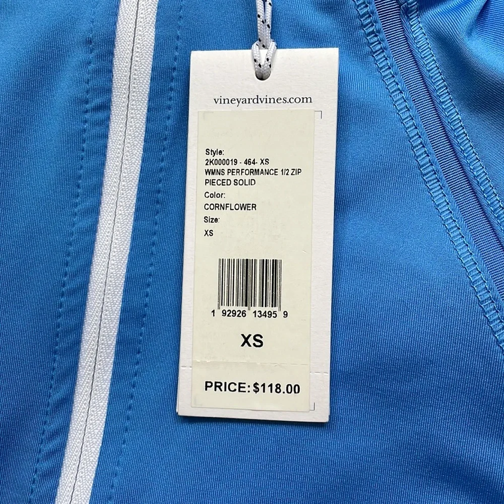 NWT vineyard vines quarter zip XS - Picture 3 of 5